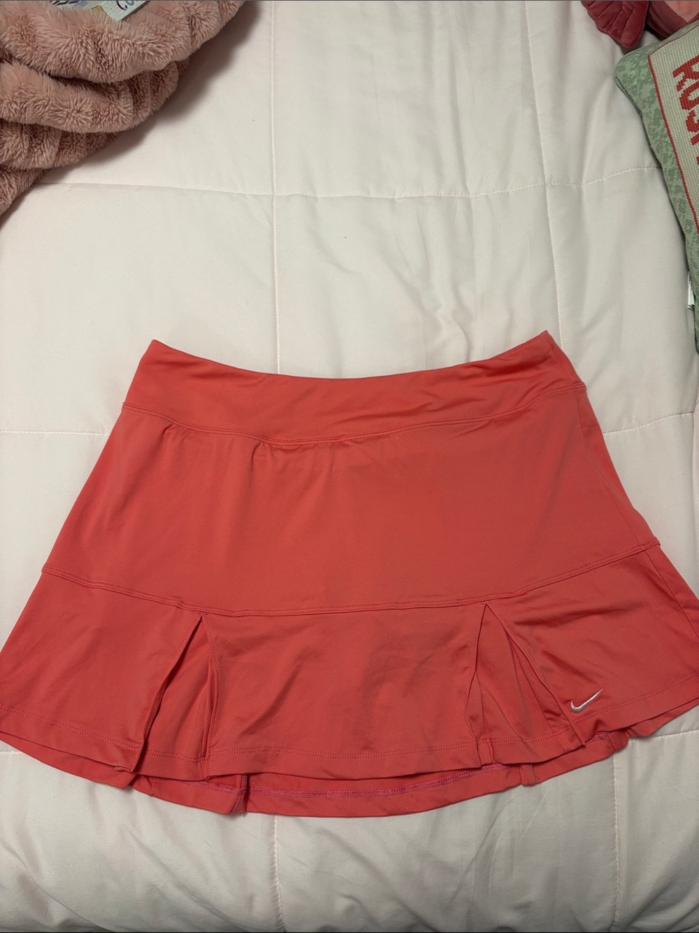 Nike Coral-Pink Tennis/Golf Skirt - Women’s Large